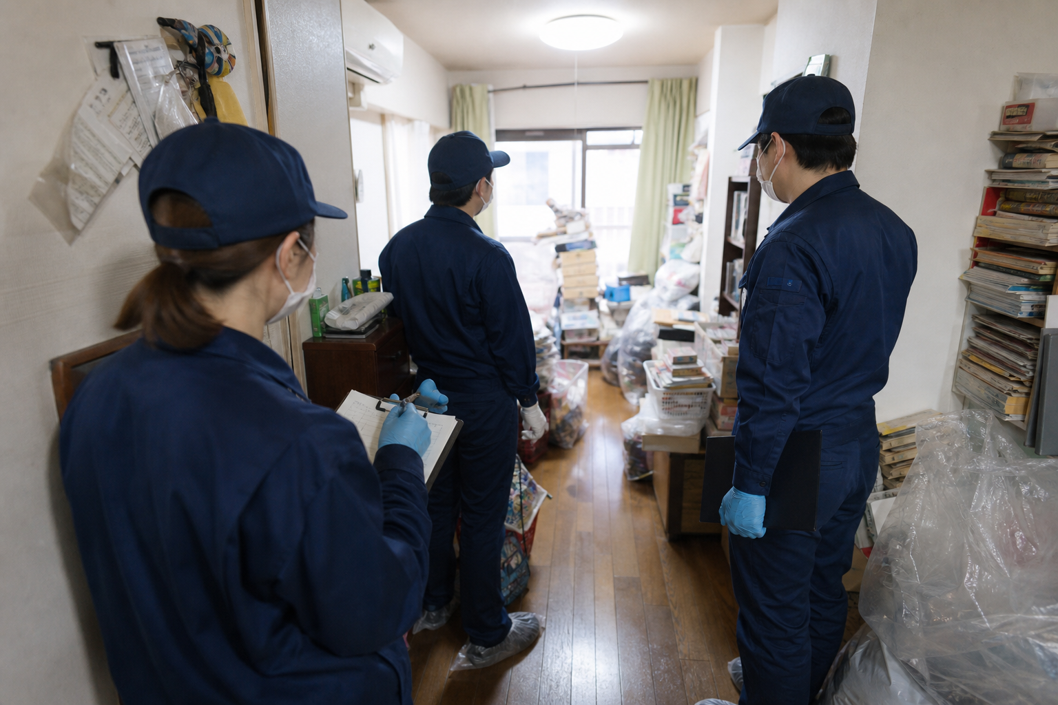 各務原市のゴミ屋敷清掃
