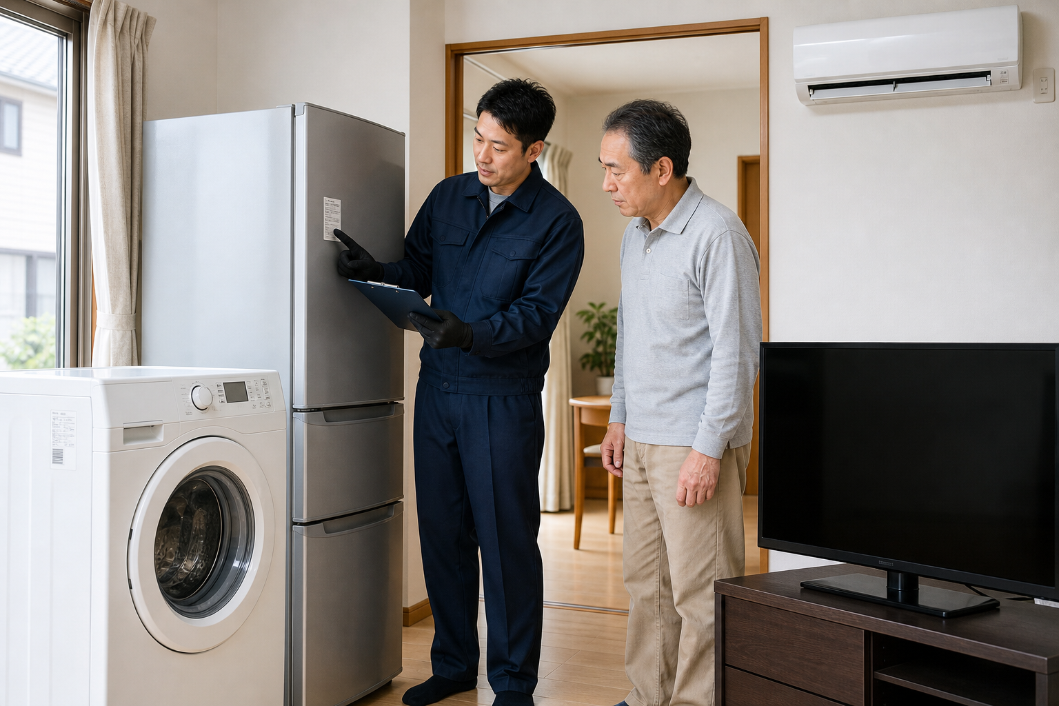各務原市の家電リサイクル対象品の手放し方